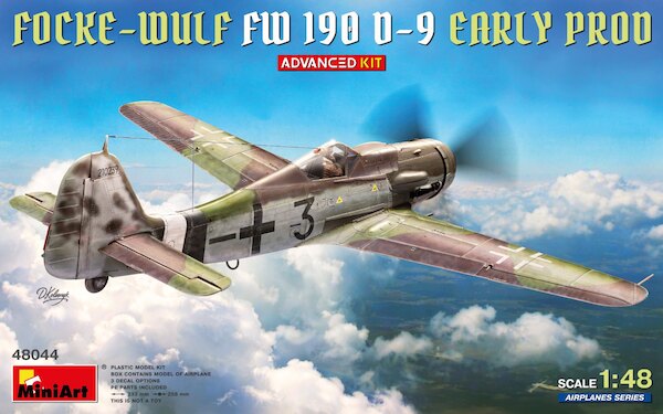 Focke Wulf Fw 190D-9. Early Production. Advanced Kit 48044