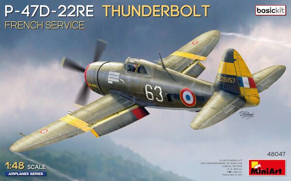 Republic  P47D-22RE Thunderbolt. French Service. Basic Kit  48047