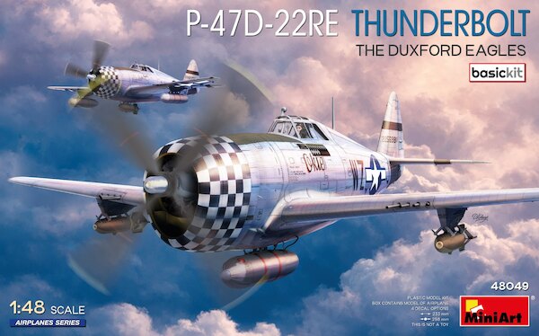 P-47D-22RE Thunderbolt. The Duxford Eagles. Basic Kit 48049