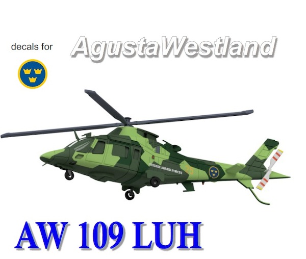 Agusta/Westland AW109 LUH (Swedish AF)  mini119