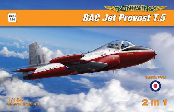 BAC Jet Provost T.5 (2 kits included)  MINI320