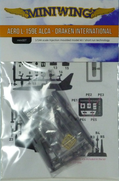 Aero L159E Alca basic bagged version without resin parts (DRAKEN International, Arctic Scheme)  MINI327