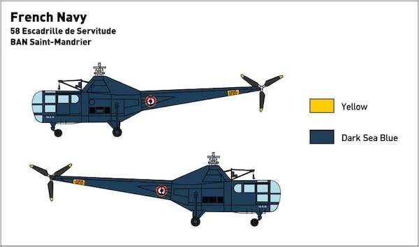 Sikorsky S51 (Aeronavale) MINI335