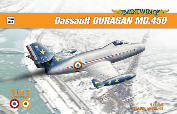 Dassault MD.450 OURAGAN (2 kits) MINI342