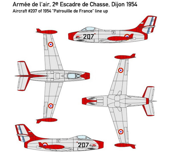 Dassault MD.450 OURAGAN (Arme de lAir)  MINI343