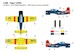 North American T-28B TROJAN / USN + UMSC  (2 kits)  MINI346