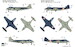 Hawker Sea Hawk Mk.50/101 (Foreign operators)(2 kits)  MINI348