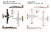 Fouga CM.170 Magister (2 in 1) Austrian Air Force, Finnish Air Force, German Air Force  MINI350