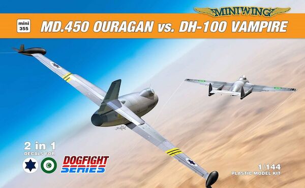 Ouragan vs. Vampire (Dogfight set) MINI355