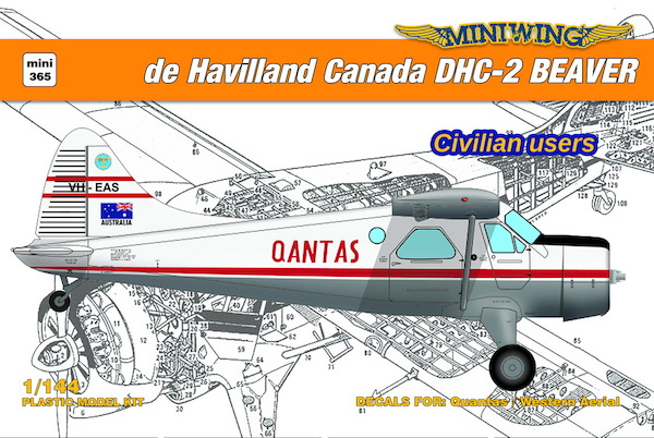 DHC-2 Beaver (Civilian users) MINI365