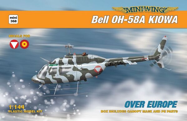 Bell OH-58A Kiowa (Over Europe)  MINI368
