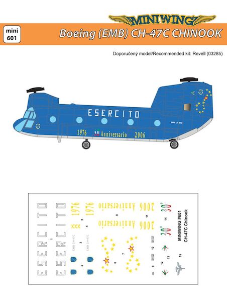 Boeing (EMB) CH-47C Chinook (Italian Air Force) MWG603