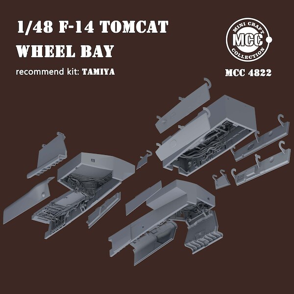F14 Tomcat Wheel Bay (Tamiya) MCC4822