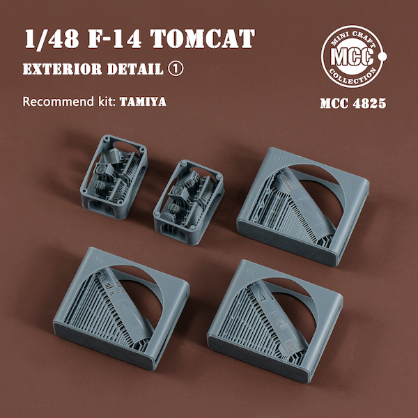 F14 Tomcat Exterior Detail parts Part1 Tamiya) MCC4825