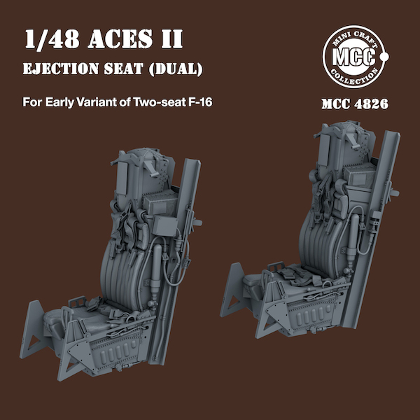 ACES II Ejection seats F-16B/D ealy (2 pcs) MCC4826