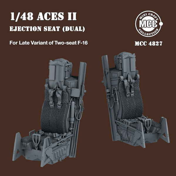 ACES II Ejection seats F-16B/D  Late (2 pcs)  MCC4827