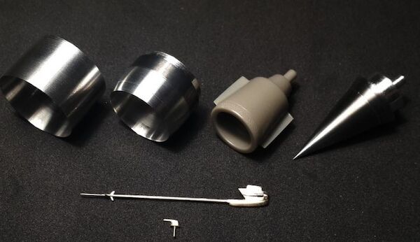 Air Intake, exhaust and pitots for E-152-1 (Modelsvit) A72-61
