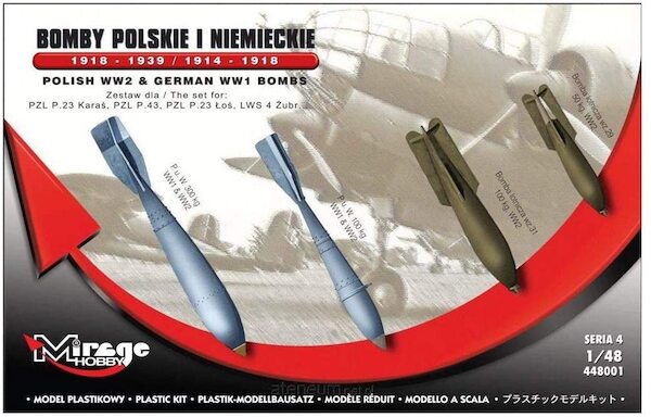 German WW1 and Polish WW2 Bombs  448001