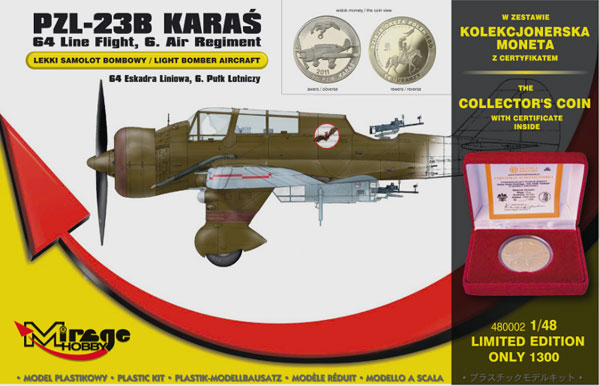 PZL P.23B Karas II (64esk. 6 Pulk Polish AF)  480002