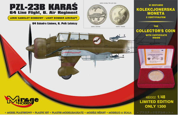 PZL P.23B Karas II (64esk. 6 Pulk Polish AF) 480002
