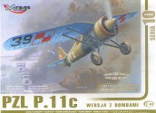 PZL P.11c Polish Air Force with Bombs  48102