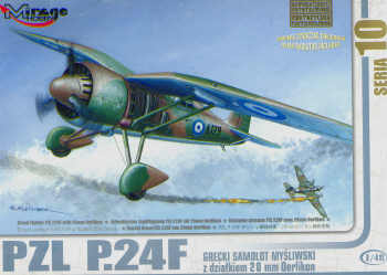 PZL P.24F Greek AF with 20mm Oerlikon (REISSUE)  48107