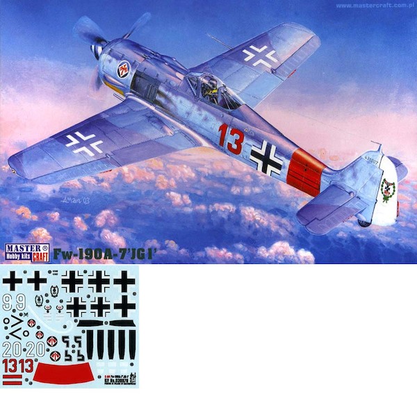 Focke Wulf FW190A-7 "JG1"  c-4