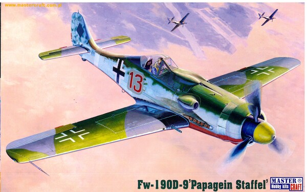 Focke Wulf FW190D-9 "Papagai staffel"  c-8