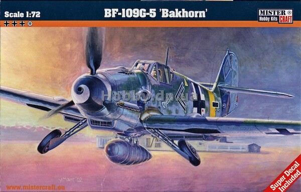 Messerschmitt BF109G-5 'Barkhorn" c107