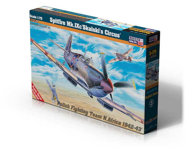 Supermarine Spitfire MKIXc "Skalski's circus" d-170