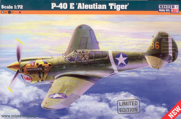 Curtiss P40E Warhawk "Aleutian Tiger" d-202