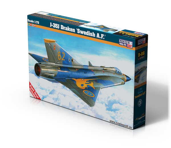 Saab J35J Draken "Swedish AF" d-88