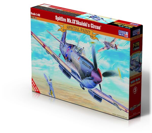 Supermarine Spitfire MkIXc "Skalski's circus" F-170