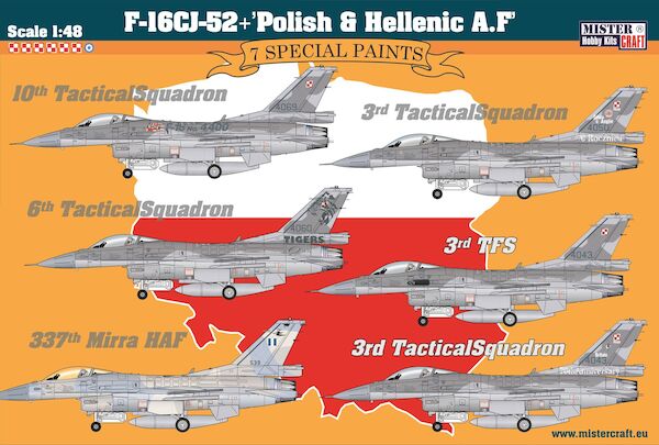 F16CJ Fighting Falcon 'Polish Special paints + Greece) G-114