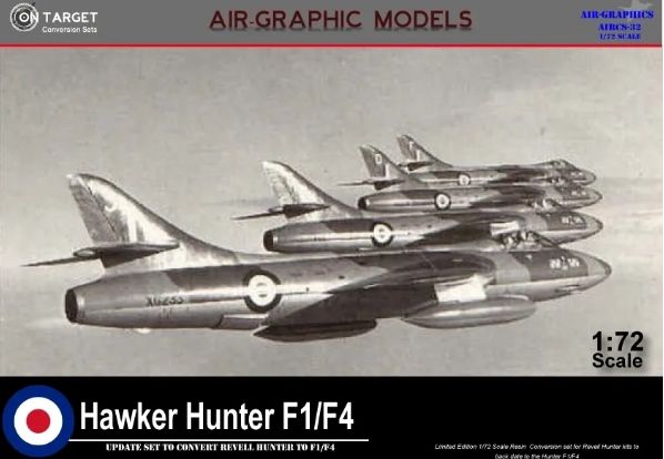 Hawker Hunter F1/4 Conversion set  Air.CS-27