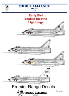Royal Air Force Early Bird Lightnings MA48134