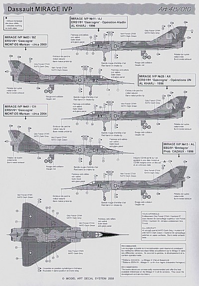 Mirage IVP, ALAT insignias  MA4810
