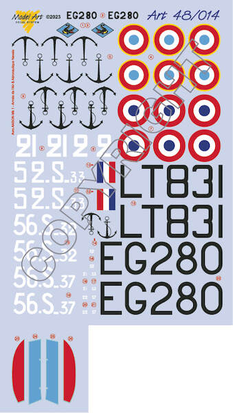 Avro Anson MK1 (Armée de l'Air, Aeronavale)  MA4814