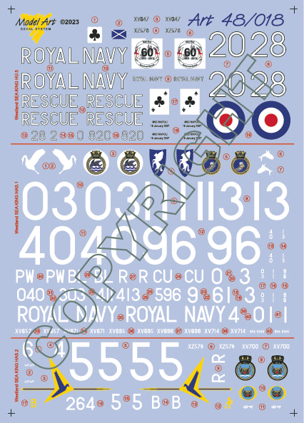 Westland Sea King HAS1/2, HU5 (Royal Navy) MA4818