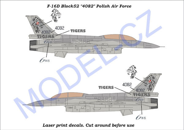 F16D Fighting Falcon (4082 Polish Air Force Tigermeet)  MCZA7206