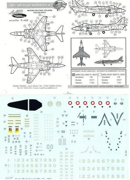 AV8B Plus Harrier II (Italian navy) MFDC4801
