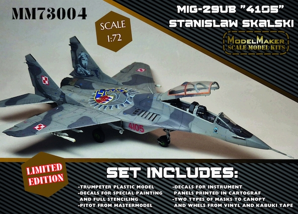 Mikoyanj MiG29UB '4105 "Stanislaw Skalski"' MM73004