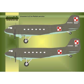 Lisunow Li2 in Polish Service MMD-144028