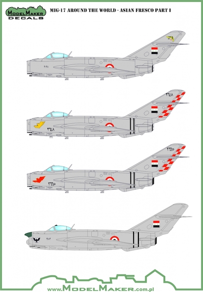 Mikoyan MiG17 Fresco around the World Part 1 MMD-144155