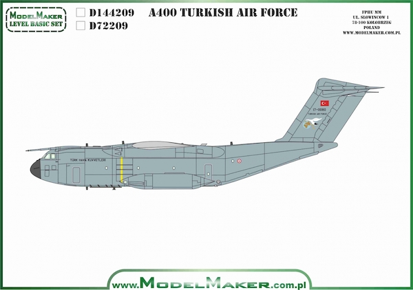 Airbus A400 (Turkish AF)  MMD-144209