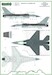 Belgian F16 Insignias and Stencils Generic Set MMD-32174
