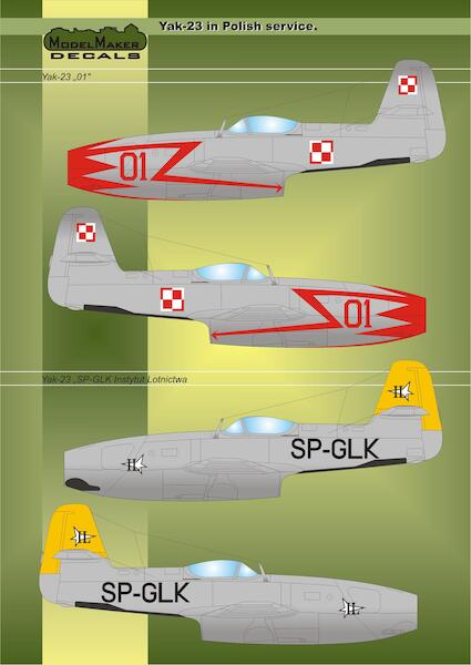 Yak23 Flora in Polish Service  MMD-48019