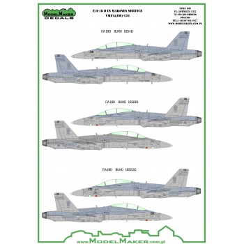 F/A18D Hornet (VMFA-121 'Green Knights" USMC)  MMD-48052