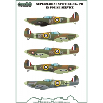 Supermarine Spitfire MKIa/IIa in Polish Service MMD-48074