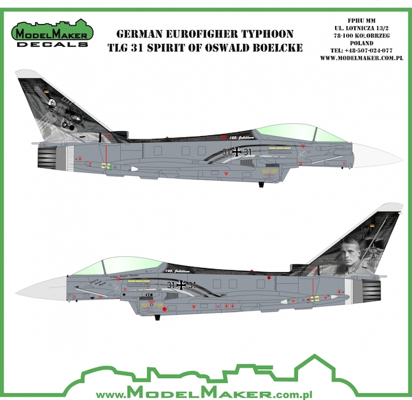 Eurofighter Typhoon  (TLG31 'Spirit of Oswald Boelcke")  MMD-48096